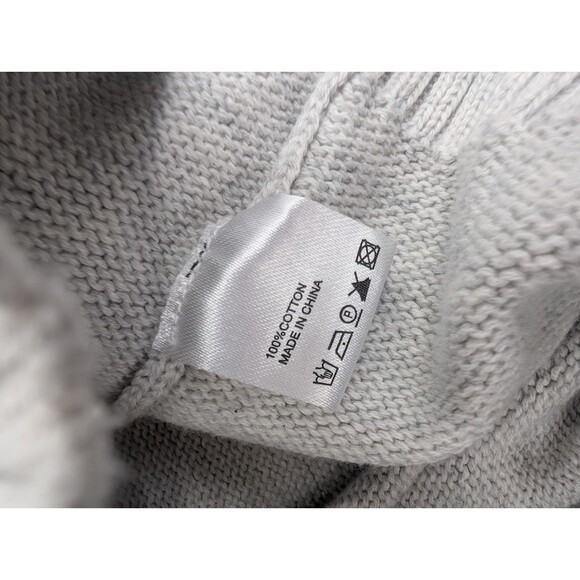 Pink Pineapple MVP "More Veuve Please" Gray Cotton Sweater Size XS-Med - Picture 5 of 6